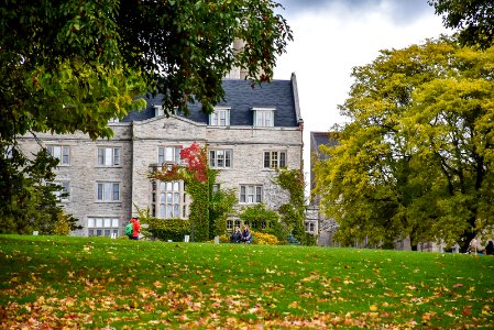 Johnston Hall from Johnston Green