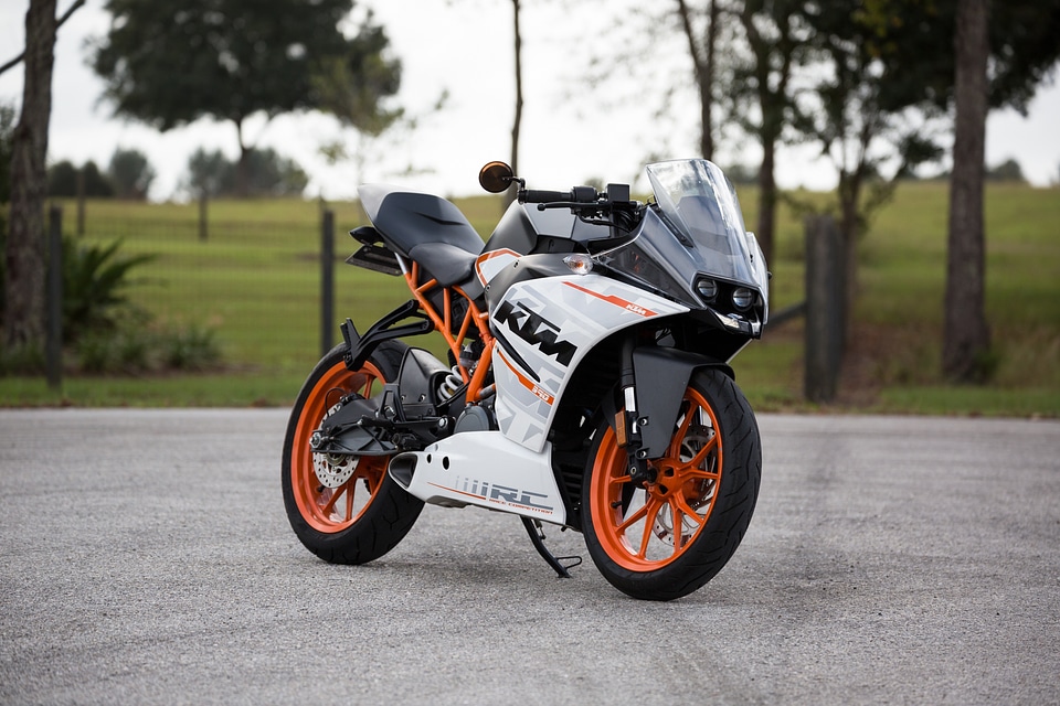 Sport bike bike riding gray sports