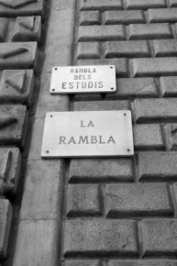 Las Ramblas de Barcelona photo