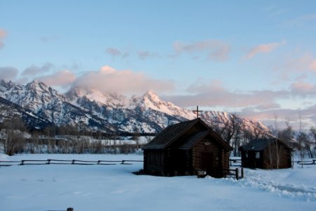 Chapel of Transfiguration in early spring