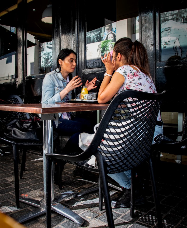 A smoke and a chat