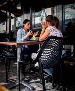 A smoke and a chat