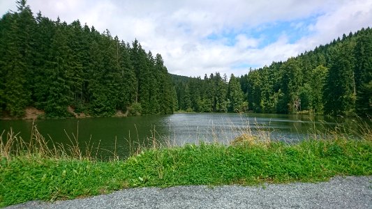 Mountain lake photo