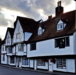 Canterbury. Charming houses