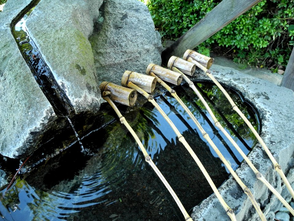 Holy-water, asuka-jinjya, Japan
