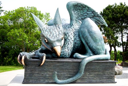 Gryphon Statue photo