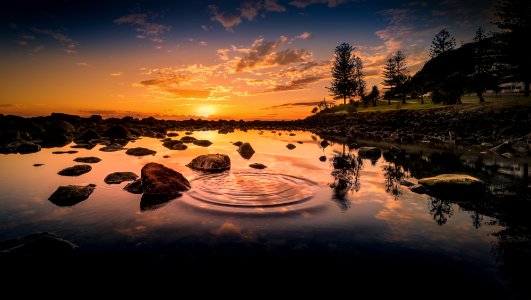 sunrise landscape