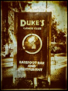 Duke's Canoe Club Vintage photo