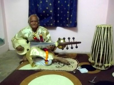 Sarod guru Kalyan Bannerjee