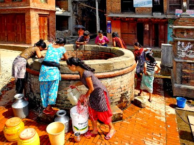 Well, Bhaktapur, Nepal