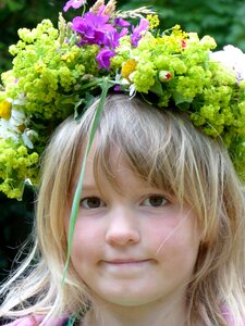 Summer floral arrangement romantic photo