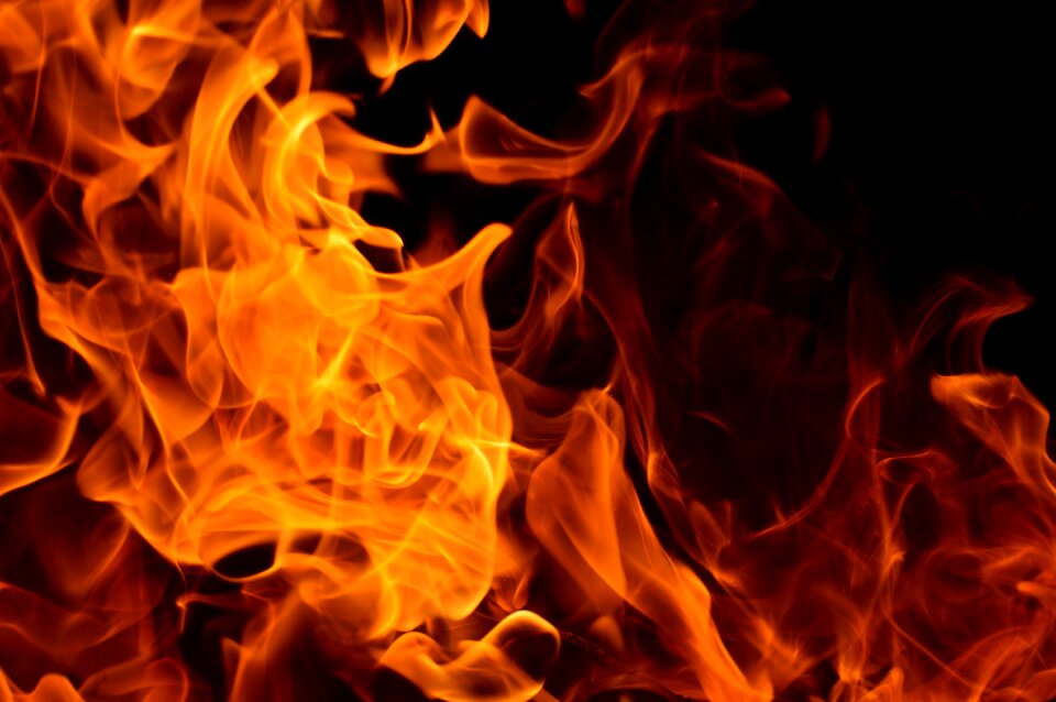 Fire beautiful flame