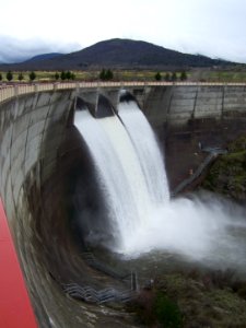 Dam and spillway photo