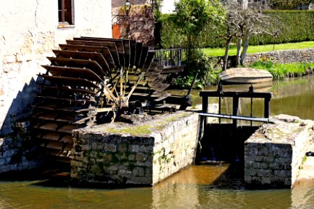 Water wheel, France