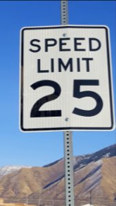 Speed Limit Sign