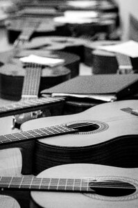 Guitars music strings