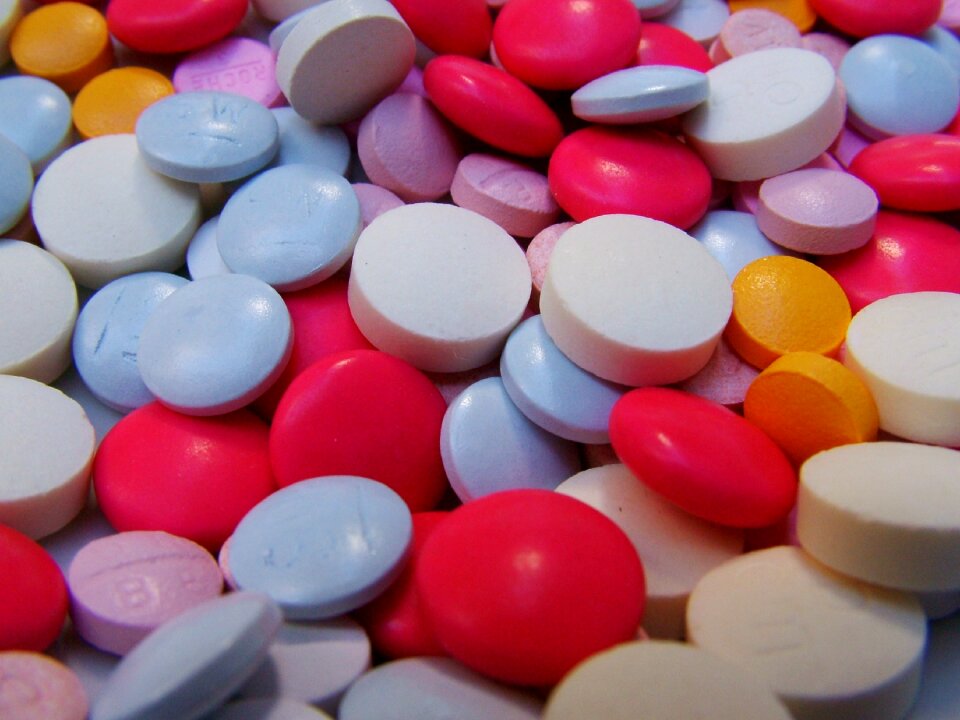 Medicine tablets pills