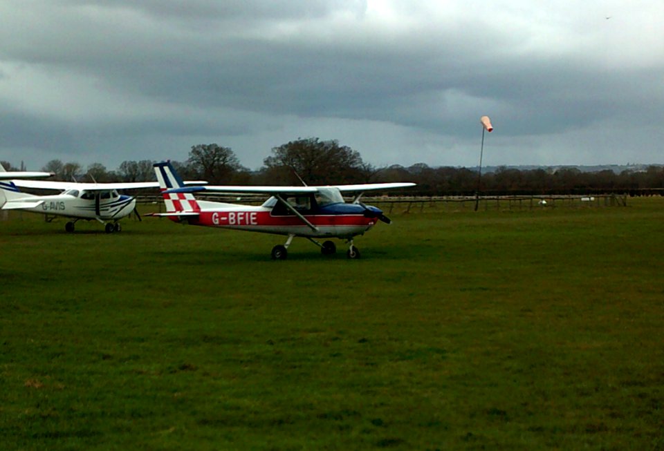 g-bfie, at headcorn, (21st of march 2015)
