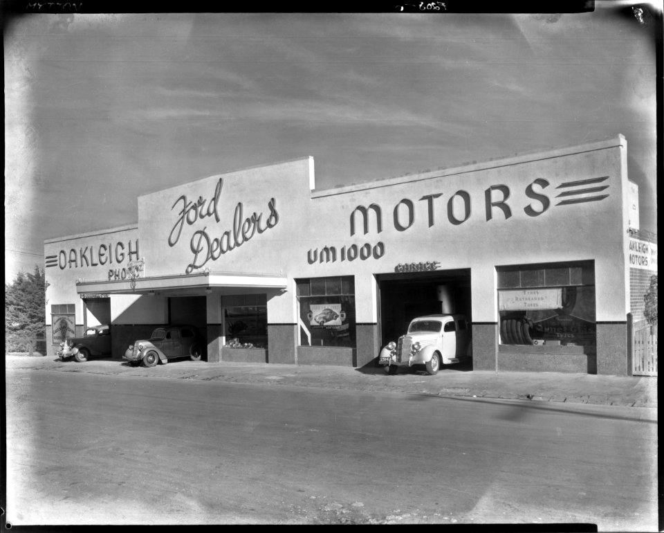 Oakleigh Motors, circa 1937