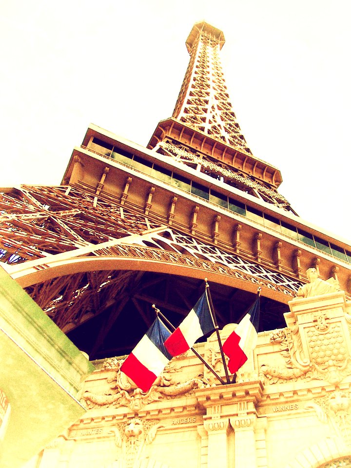 Eiffel Tower-Peach
