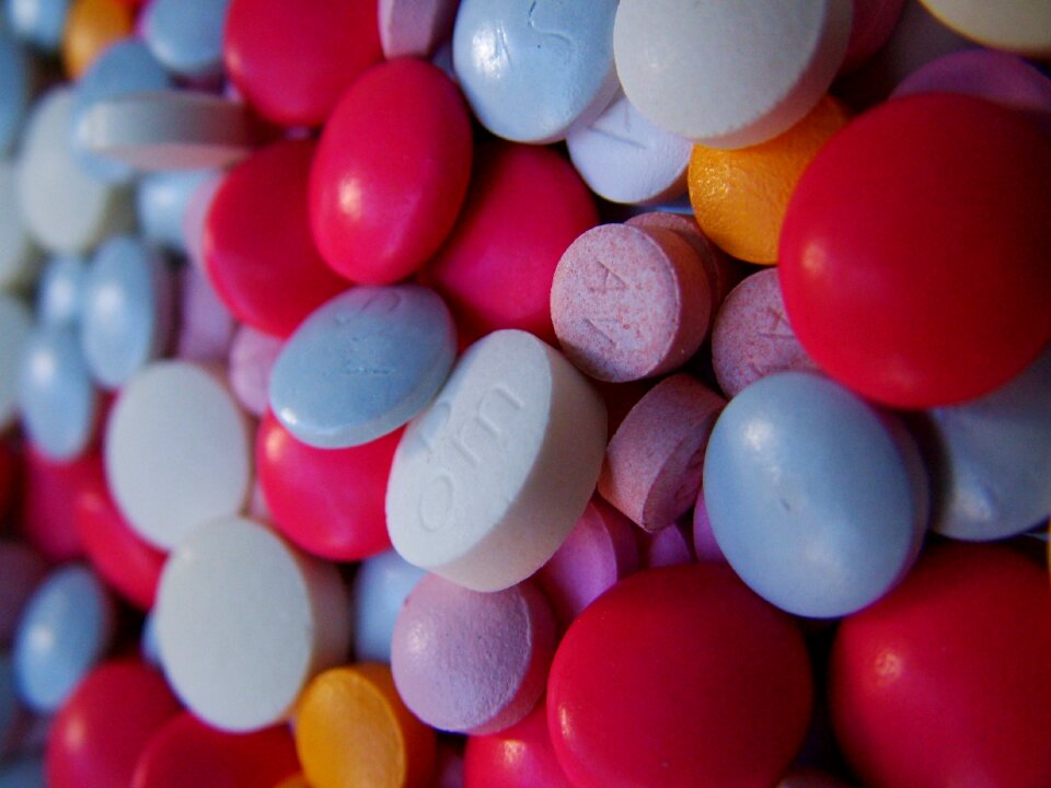 Medicine tablets pills