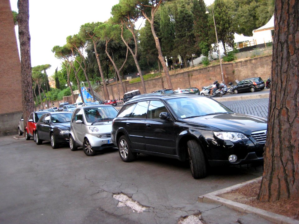 Cars in Rome, Italy