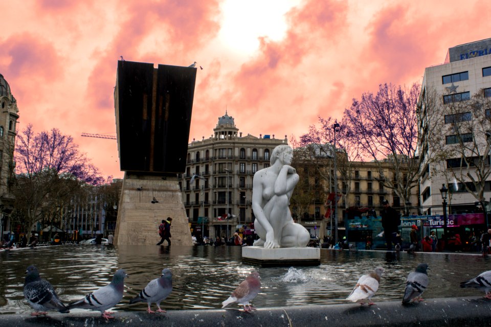 Plaza Catalunya, Barcelona