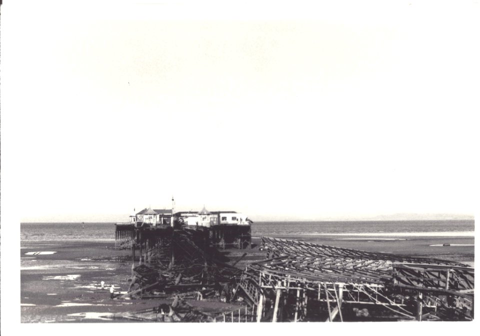 westend pier west end pier destroyed