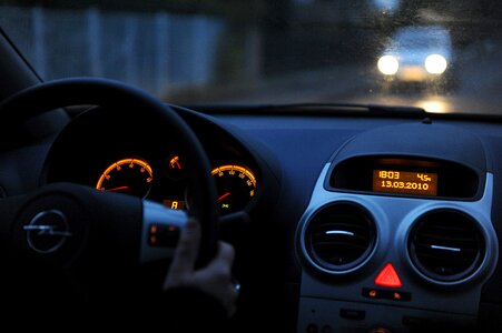 Dashboard opel evening