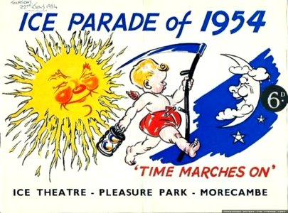 Morecambe advert ice parade 1954