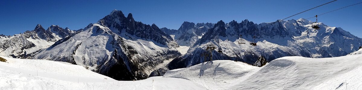 Alps ski mountains photo
