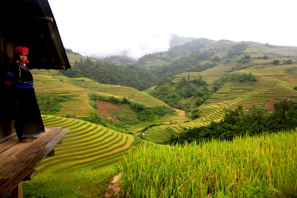 Hmong house at Le Pan Tan Commune