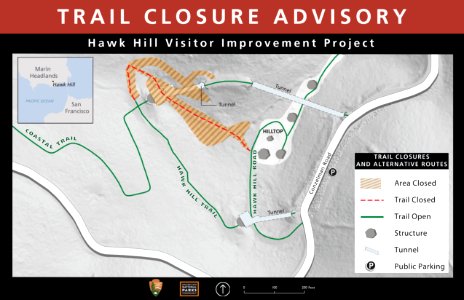 Hawk Hill Trail Improvement Project photo