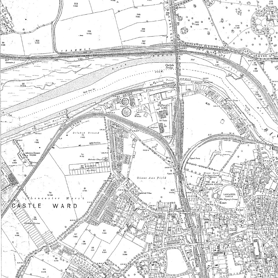old map 1890 nw Lancaster