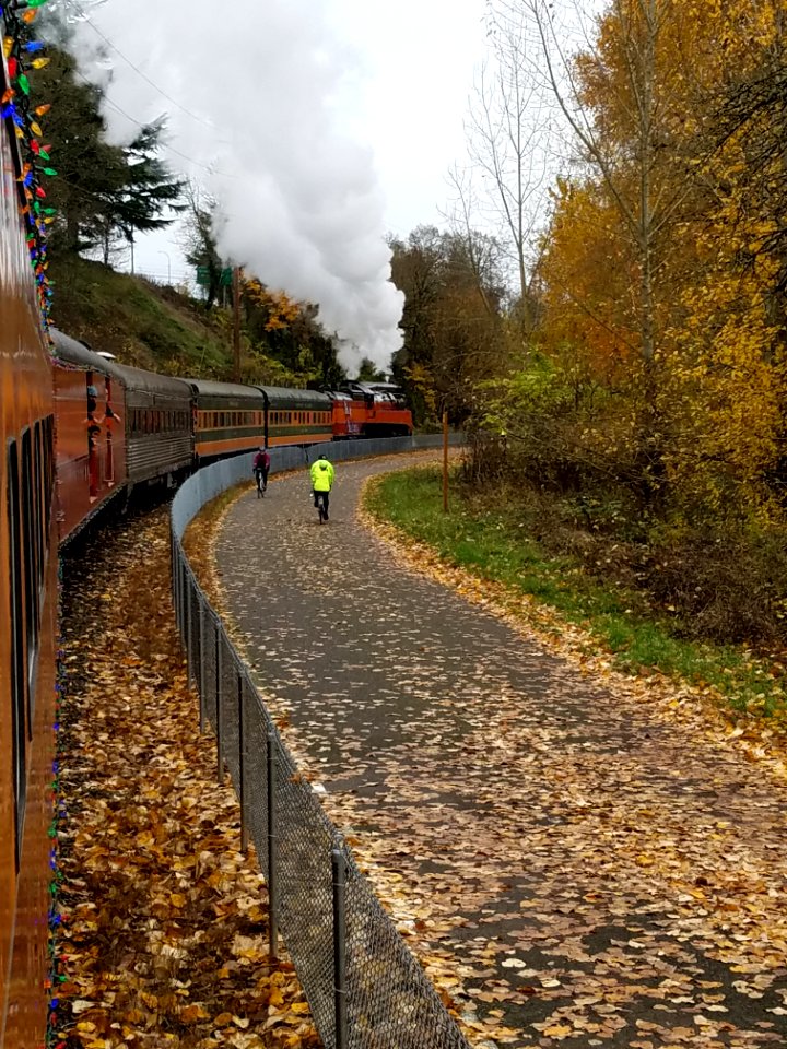 Holiday train! #PDX #steamengine
