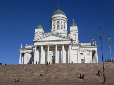 Cathedral helsinki finland photo