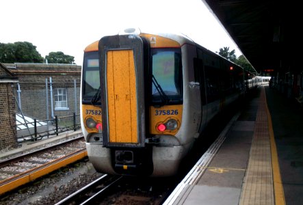 375826, south eastern electrostar at ramsgate, this is the 1150 to victoria, (24th of july 2015)