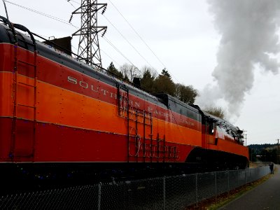 Holiday train! #PDX #steamengine photo