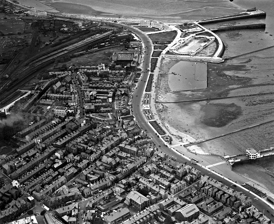 central pier to midland aerial