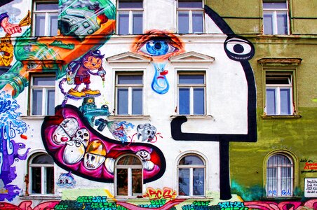 Art hauswand painting