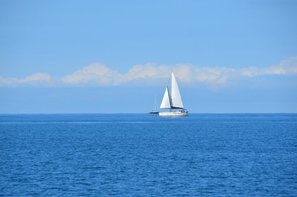 Sky blue marine