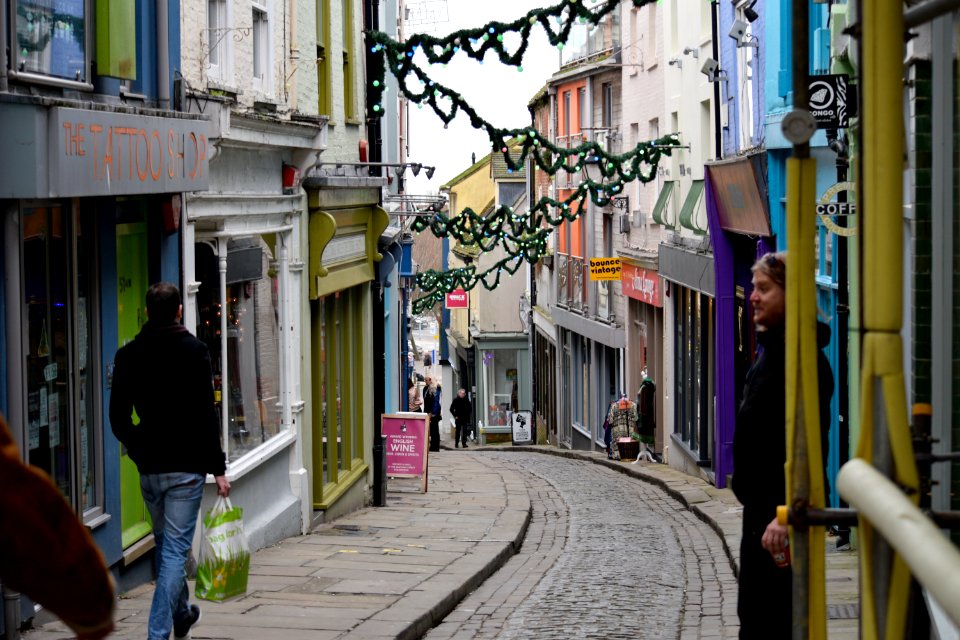 Folkestone old town centre