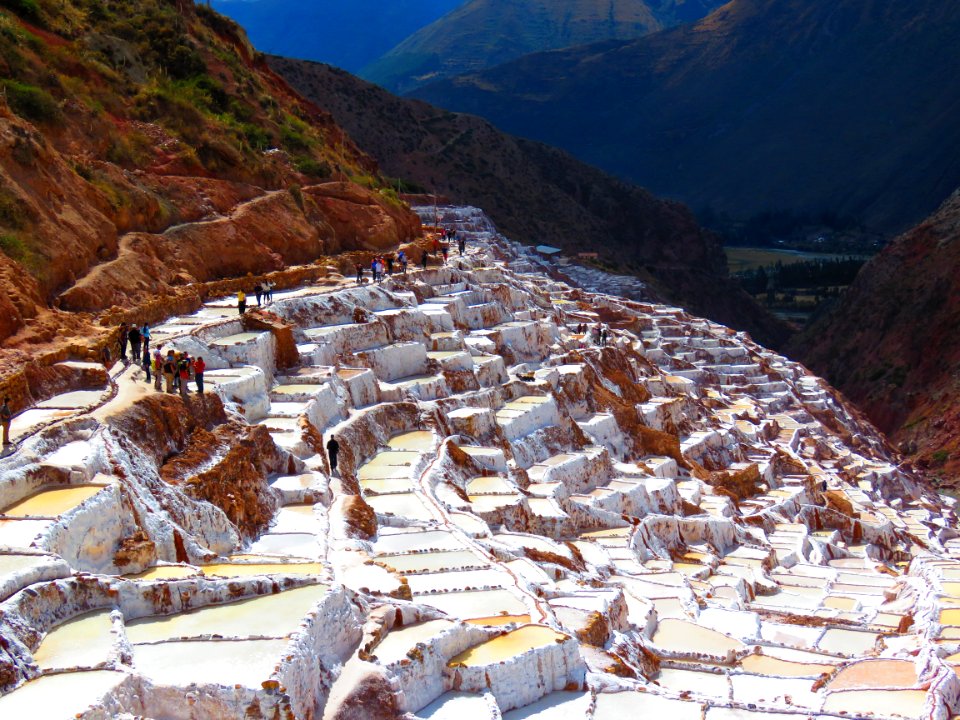 Maras salt pans, Peru