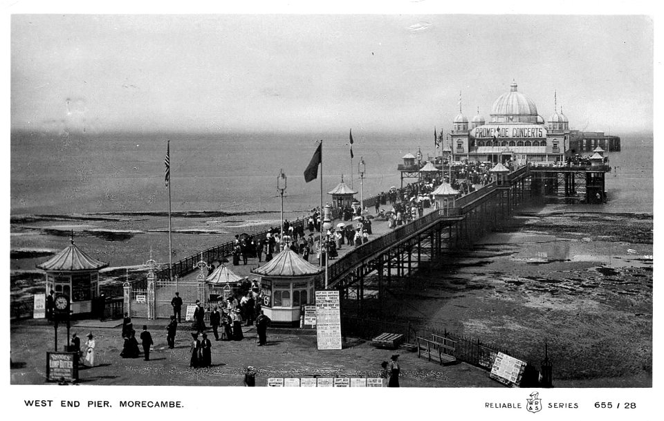 westend pier Morecambe  west pier misc1481