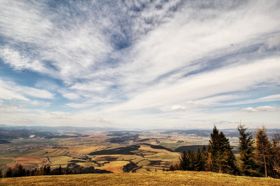 Sky countryside land
