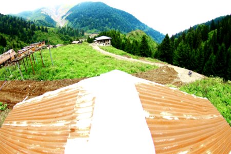 Çahçor yaylası Senoz Çayeli Rize