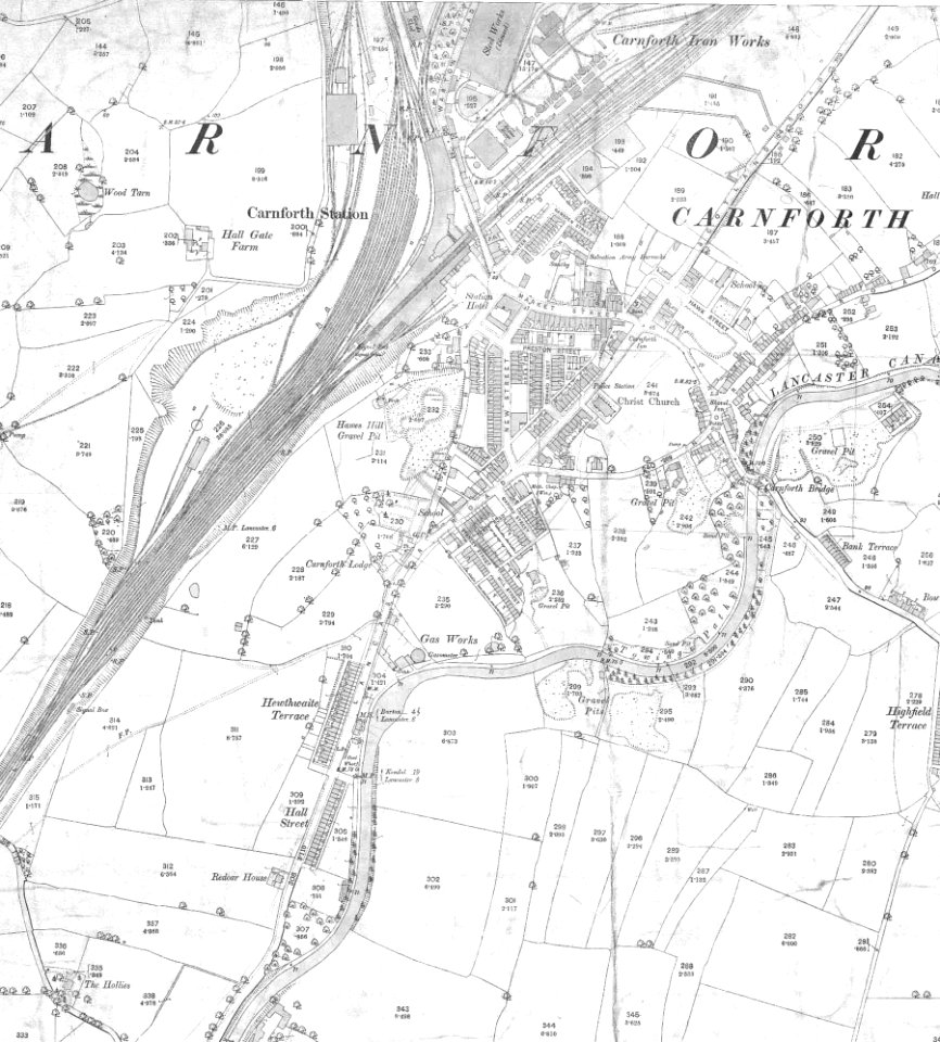 oldmap carnforth1890