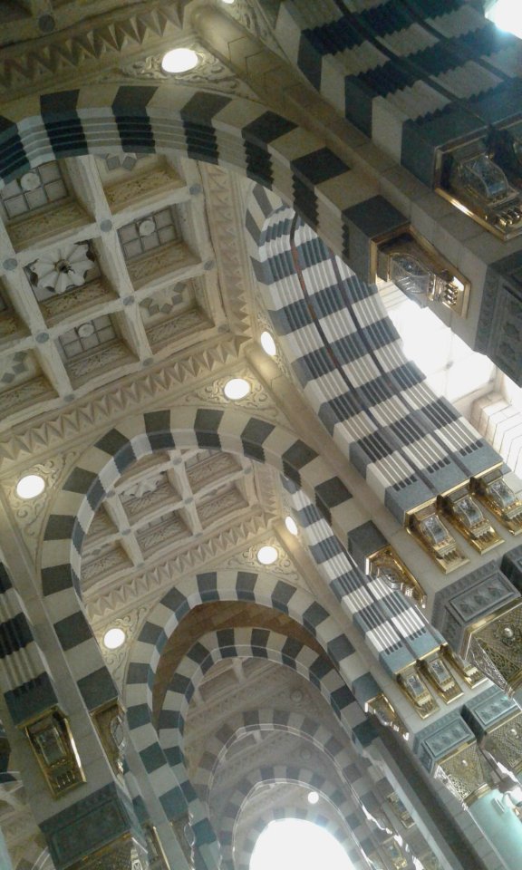 Every where has beauty, in this masjid