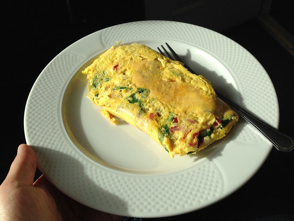 Eggs lunch healthy