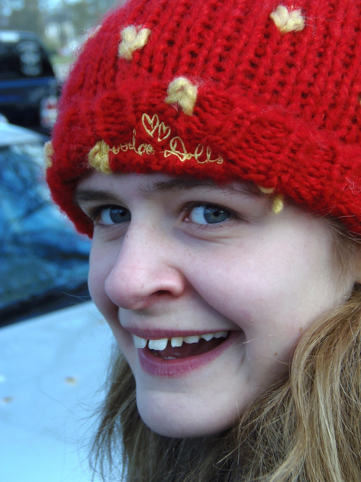 Red female daughter